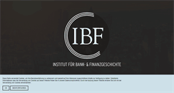 Desktop Screenshot of ibf-frankfurt.de