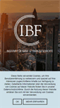Mobile Screenshot of ibf-frankfurt.de